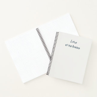 Lotus of the Oceans Notebook Notizblock
