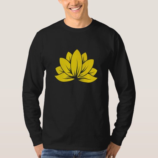 Lotus Ohm Yoga Third Eye Isha Hindu Linga T-Shirt (Vorderseite)