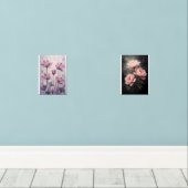 Lotus – Oil Painting Bilderwand Sets (Holzboden)