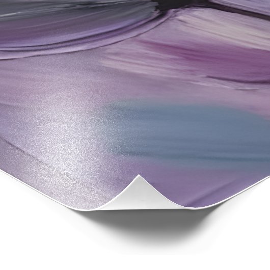 Lotus – Oil Painting Fotodruck (Ecke)