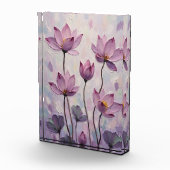 Lotus – Ölmalerei Fotoblock (Rechts)