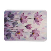 Lotus – Ölmalerei Magnet (Horizontal)