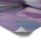 Lotus – Ölmalerei Poster (Ecke)