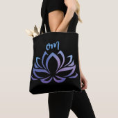 Lotus Om Lila Tasche (Von Nahem)