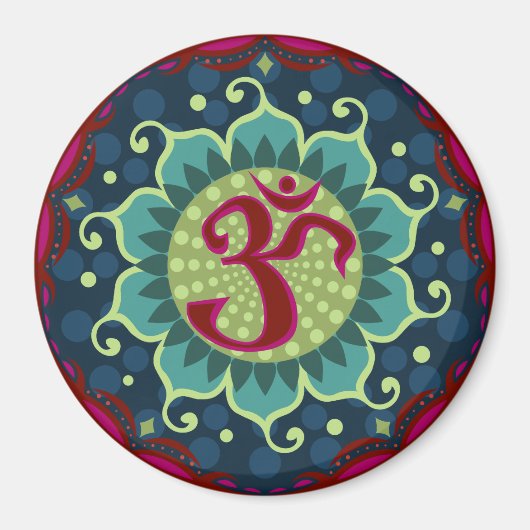Lotus Om - OM Magnet (Vorne)