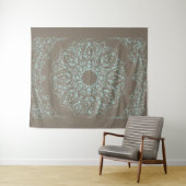 Lotus on Beach - Tapestry Wandteppich (Beispiel (Horizontal))