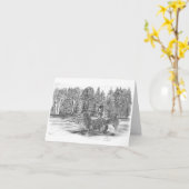 Lotus on Lotus Lake Karte (Gelbe Blume)