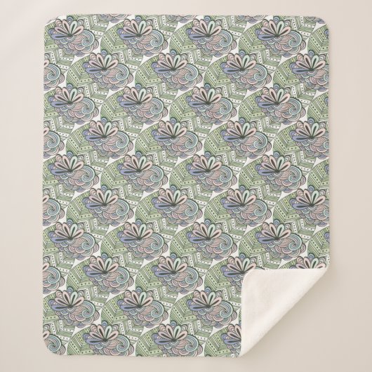 Lotus Pattern Decken (Vorderseite)