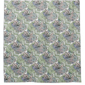 Lotus Pattern Duschvorhang (Vorderseite)