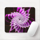 Lotus Pattern Glass Art 1A Mousepad (Mit Mouse)