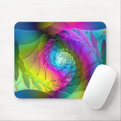 Lotus Pattern Glass Art 2A Mousepad (Mit Mouse)