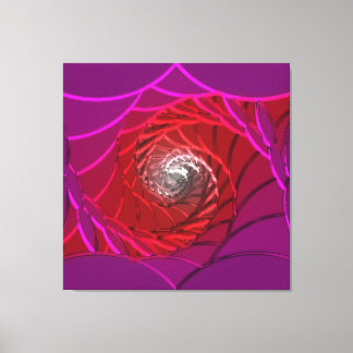 Lotus Pattern Glass Art 2B Leinwanddruck