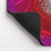 Lotus Pattern Glass Art 2B Mousepad (Ecke)