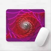 Lotus Pattern Glass Art 2B Mousepad (Mit Mouse)