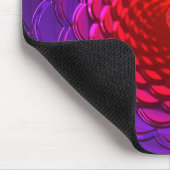 Lotus Pattern Glass Art 3A Mousepad (Ecke)