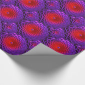 Lotus Pattern Glass Art 3A Wrapping Paper Geschenkpapier (Ecke)
