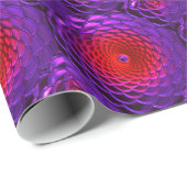 Lotus Pattern Glass Art 3A Wrapping Paper Geschenkpapier (Rolleneckpunkt)