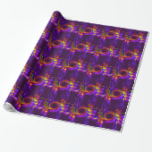 Lotus Pattern Glass Art 4 Wrapping Paper Geschenkpapier (Ungerollt)