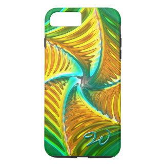 Lotus Pattern Glass Art 5B iPhone 7 Fall Case-Mate iPhone Hülle