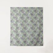 Lotus Pattern Tapestes Wandteppich (Vorderseite)