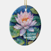 Lotus Personalisiert Lotus Ornament (Rechts)