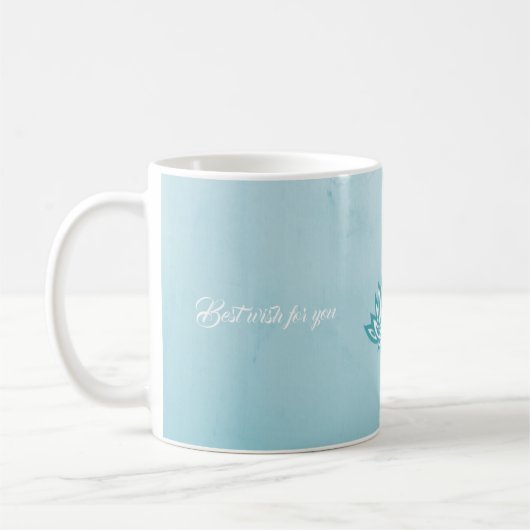 Lotus Personalisiert Quotes Kaffeetasse (Links)