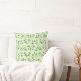Lotus Petals Design Throw Kissen