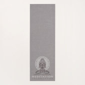 Lotus Pose Yoga Practice Mat Yogamatte (Rückseite)