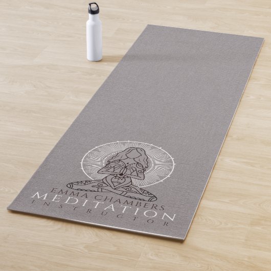 Lotus Pose Yoga Practice Mat Yogamatte (Beispiel)