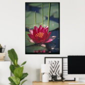 Lotus Poster (Heimbüro)