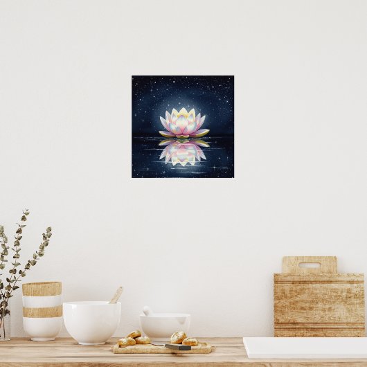 Lotus Poster (Küche)
