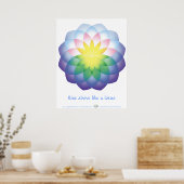 Lotus Poster (Küche)