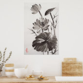 Lotus Poster (Küche)