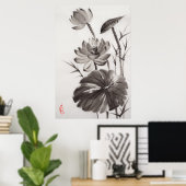 Lotus Poster (Heimbüro)