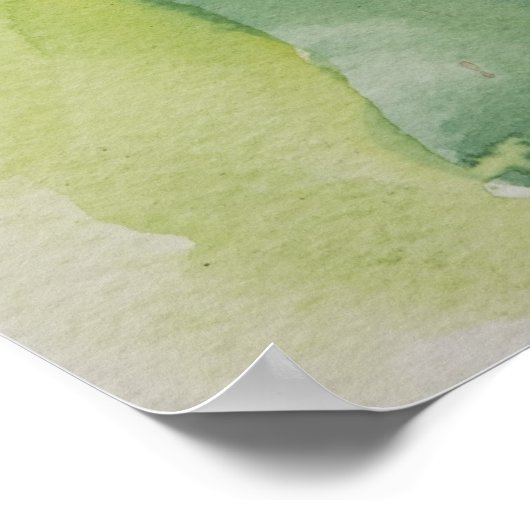 Lotus-Poster Poster (Ecke)