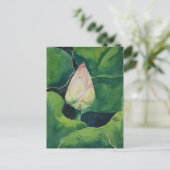 Lotus Postkarte (Stehend Vorderseite)