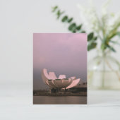 Lotus Postkarte (Stehend Vorderseite)