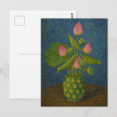 Lotus Postkarte (Vorne/Hinten)