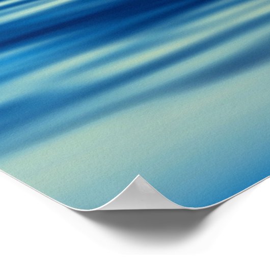 Lotus Reflection Poster (Ecke)