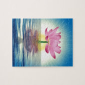 Lotus Reflection Puzzle (Horizontal)