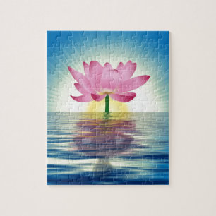 Lotus Reflection Puzzle