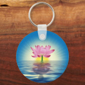 Lotus Reflection Schlüsselanhänger (Vorderseite)
