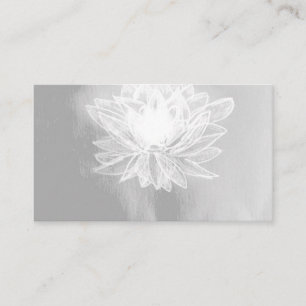 Lotus, Reiki, Spirituelle, Pastel-Visitenkarten Visitenkarte