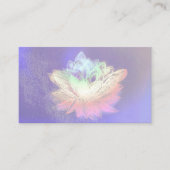 Lotus, Reiki, Spirituelle, Pastel-Visitenkarten Visitenkarte (Vorderseite)