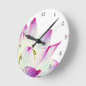 *~* Lotus Reiki Yoga Studio Meditationszentrum Runde Wanduhr (Winkel)