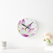 *~* Lotus Reiki Yoga Studio Meditationszentrum Runde Wanduhr (Zuhause)