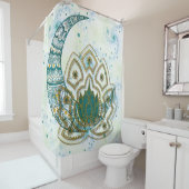 Lotus Rising Duschvorhang (Beispiel)