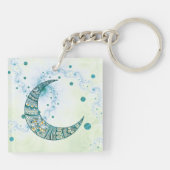 Lotus Rising Schlüsselanhänger (Rückseite)