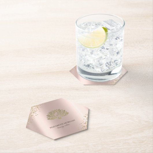 Lotus Rose Lotus Museo Cantonale d'Arte Untersetzer (Vor Ort)