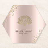 Lotus Rose Lotus Museo Cantonale d'Arte Untersetzer (Vorderseite)